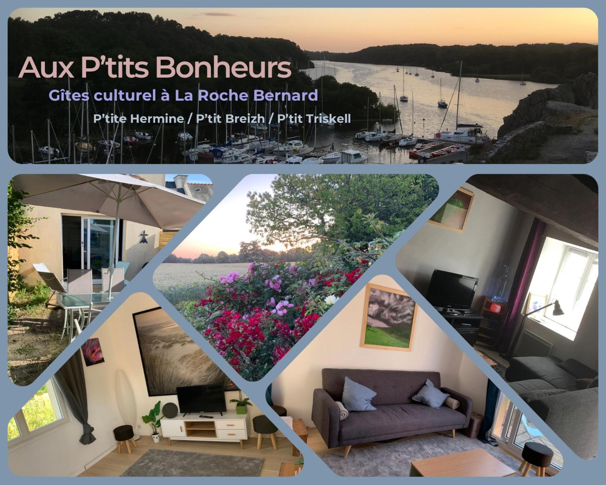 Aux Petits Bonheurs, Gites Culturel A La Roche Bernard Ferel Luaran gambar